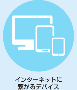 インターネットに繋がるデバイス