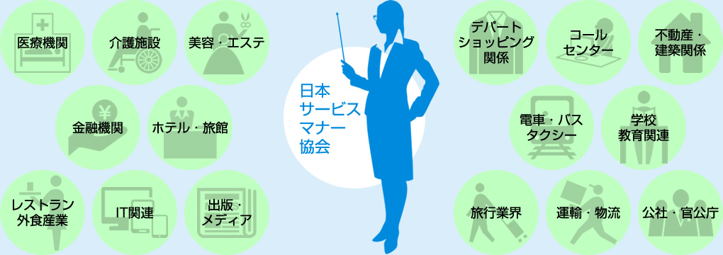 業種を問わない多彩な研修実施企業